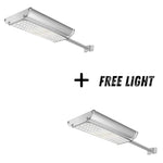 BOGO 2 70 LED Solar Street Lamps 3000 Lumens