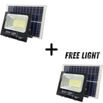 BOGO 2 200W Solar Flood Lights 20000 Lumens