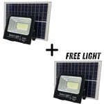 BOGO 2 100W Solar Flood Lights 10000 Lumens