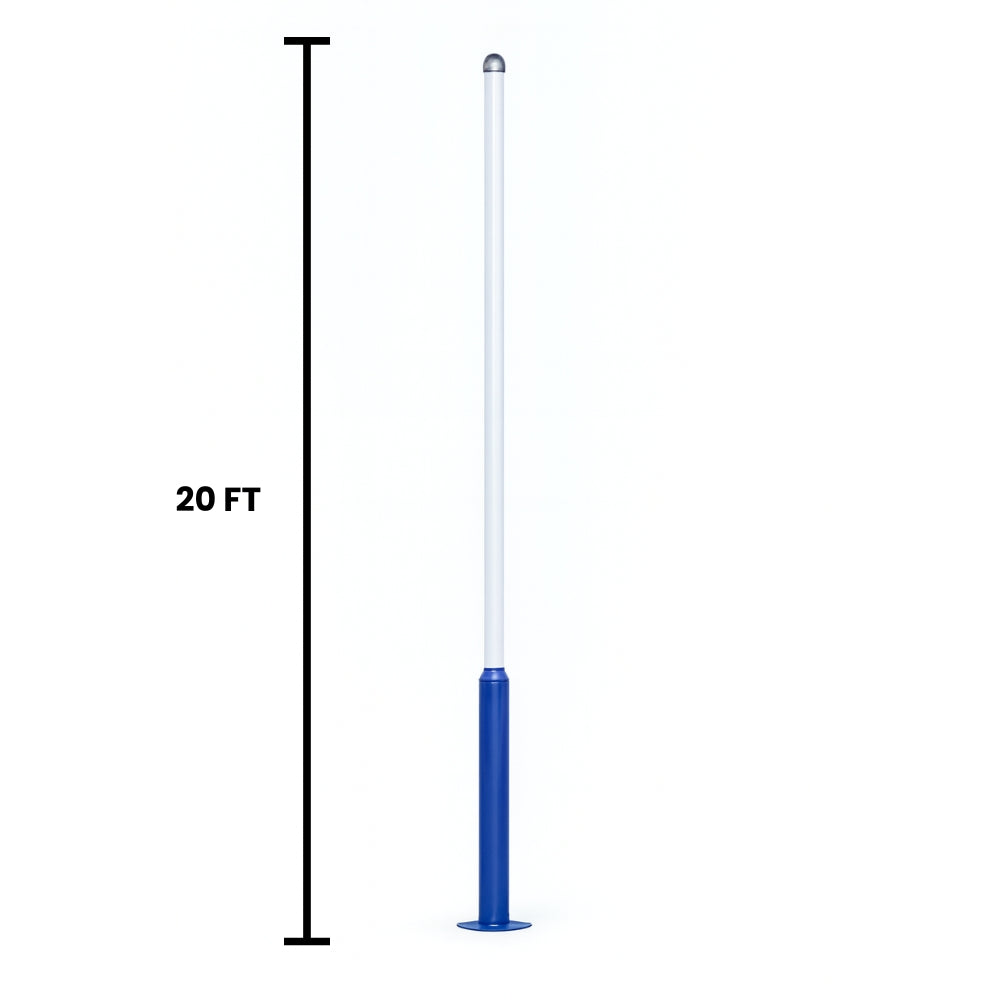 20ft High Street Light Pole