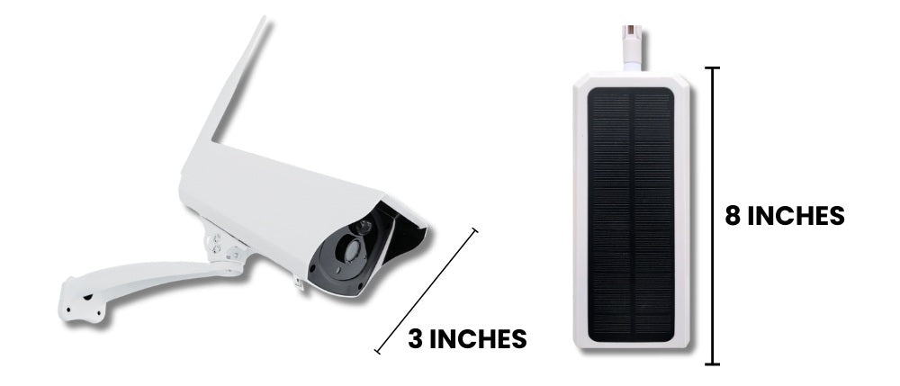 防犯カメラ Solar Wireless Security Camera DH005 Menggood (2 Pack) 2K Outdoor Camera Wireless with Solar