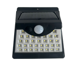 40 LED solar powered security lights