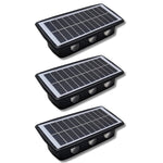 6 LED Solar Power Wall Lights for solar patio light