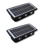 6 LED Solar Power Wall Lights for outdoor solar lamp