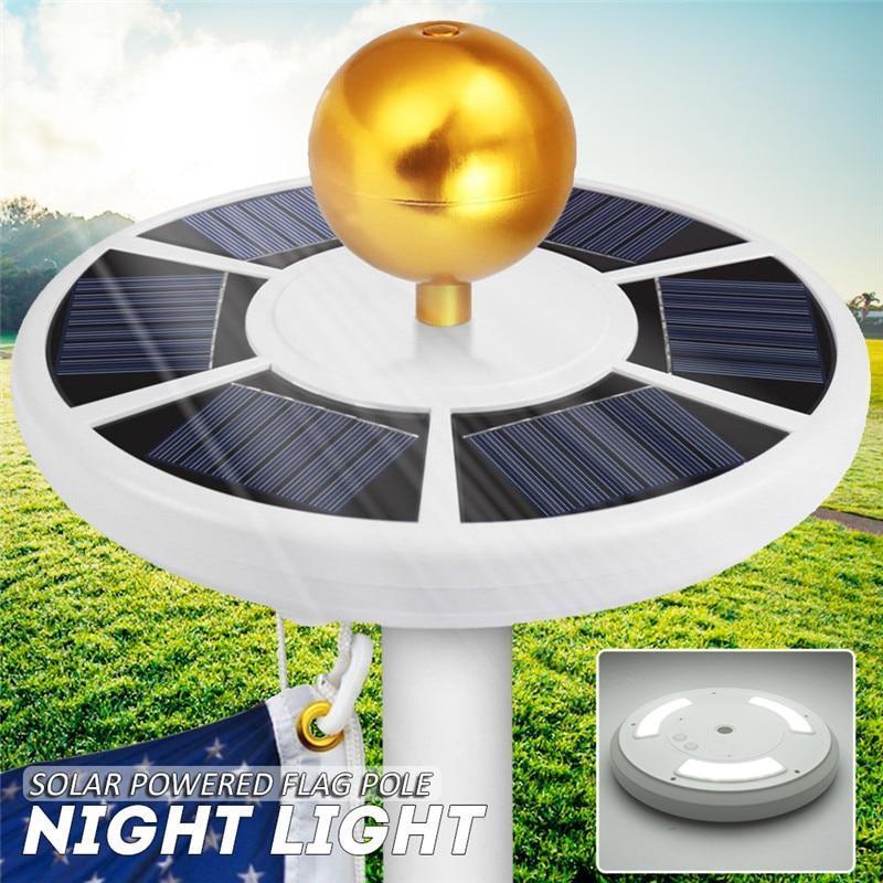 42 LED Outdoor Solar Power Flag Pole Lights for solar lights for outside