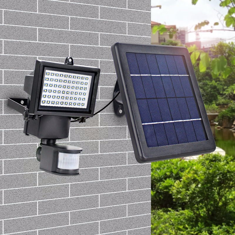 60 led solar motion sensor light top