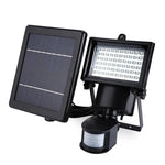 60 LED Solar Motion Sensor Wall Lights for motion sensor solar flood lights