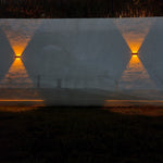 6 LED Solar Power Wall Lights for led outside lights